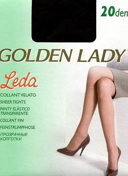 Недорогие полиамидные колготки Golden Lady Leda 20